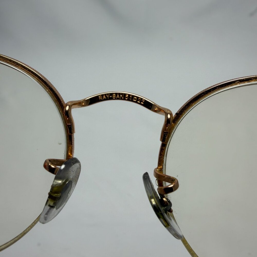 Ray-Ban Gold Eyeglasses - Frames Only - Picture 8 of 10